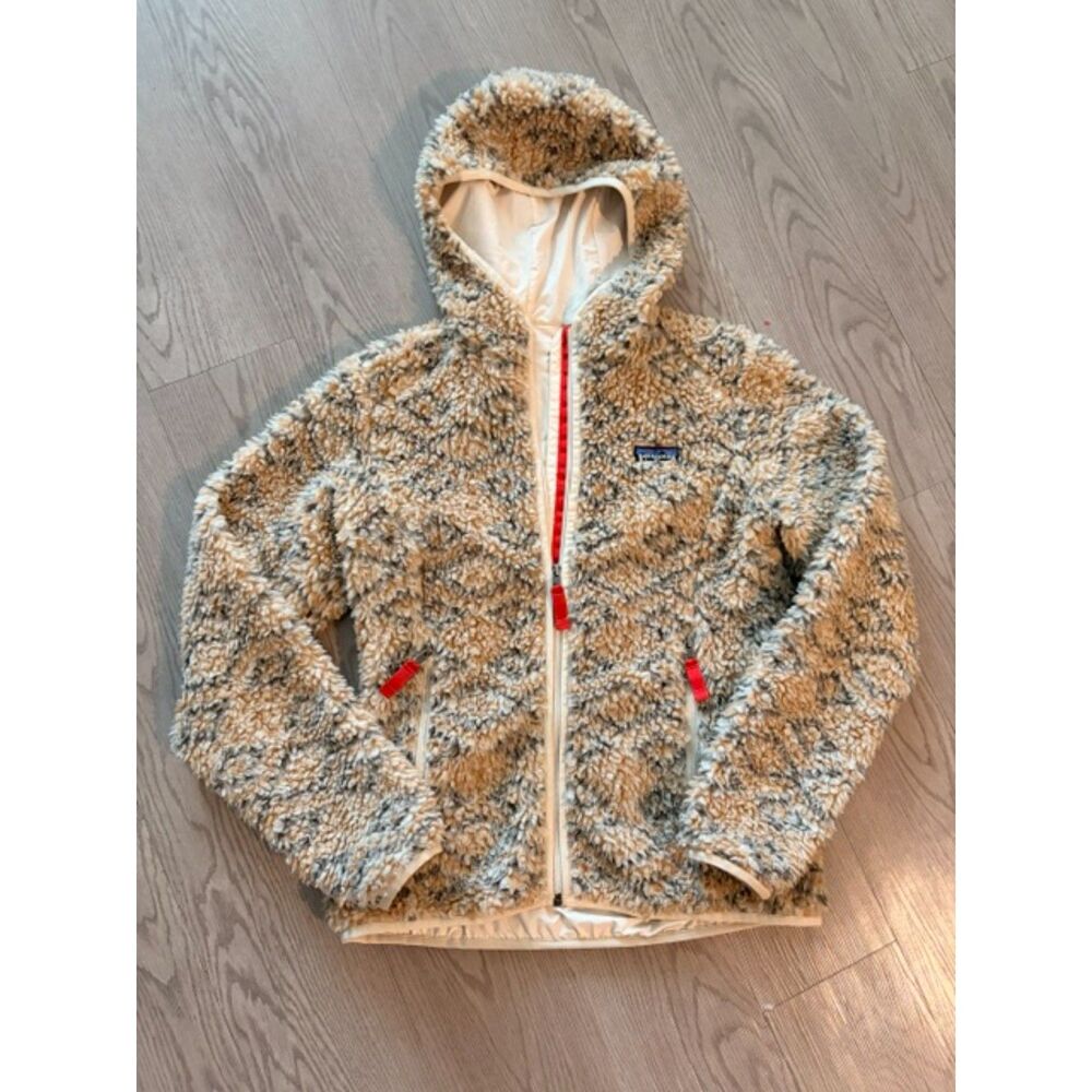 Patagonia Classic Retro-X Deep Pile Zip Jacket Aztec Print- Womens S